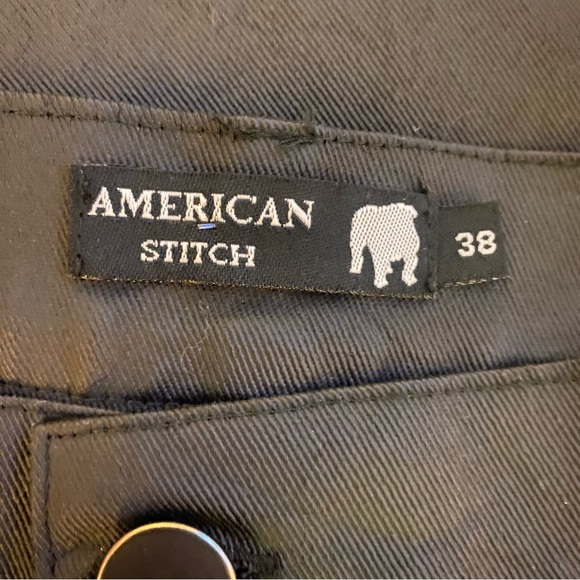American Stitch Black Men’s Pants NWOT 38 - Picture 3 of 5